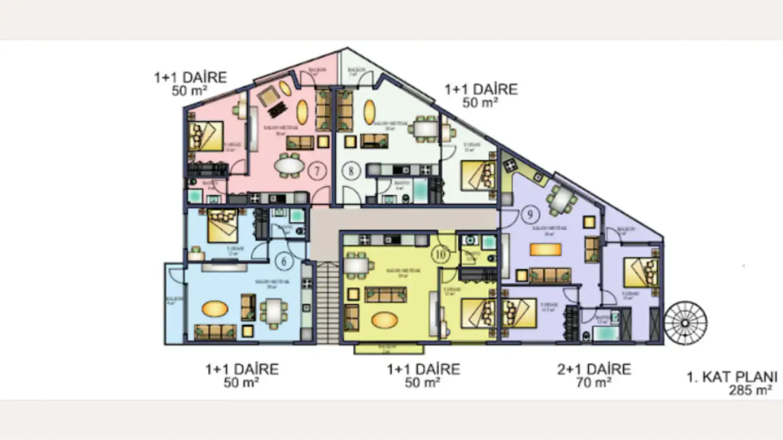 Mountain Hill 2 · 1+1 Wohnung