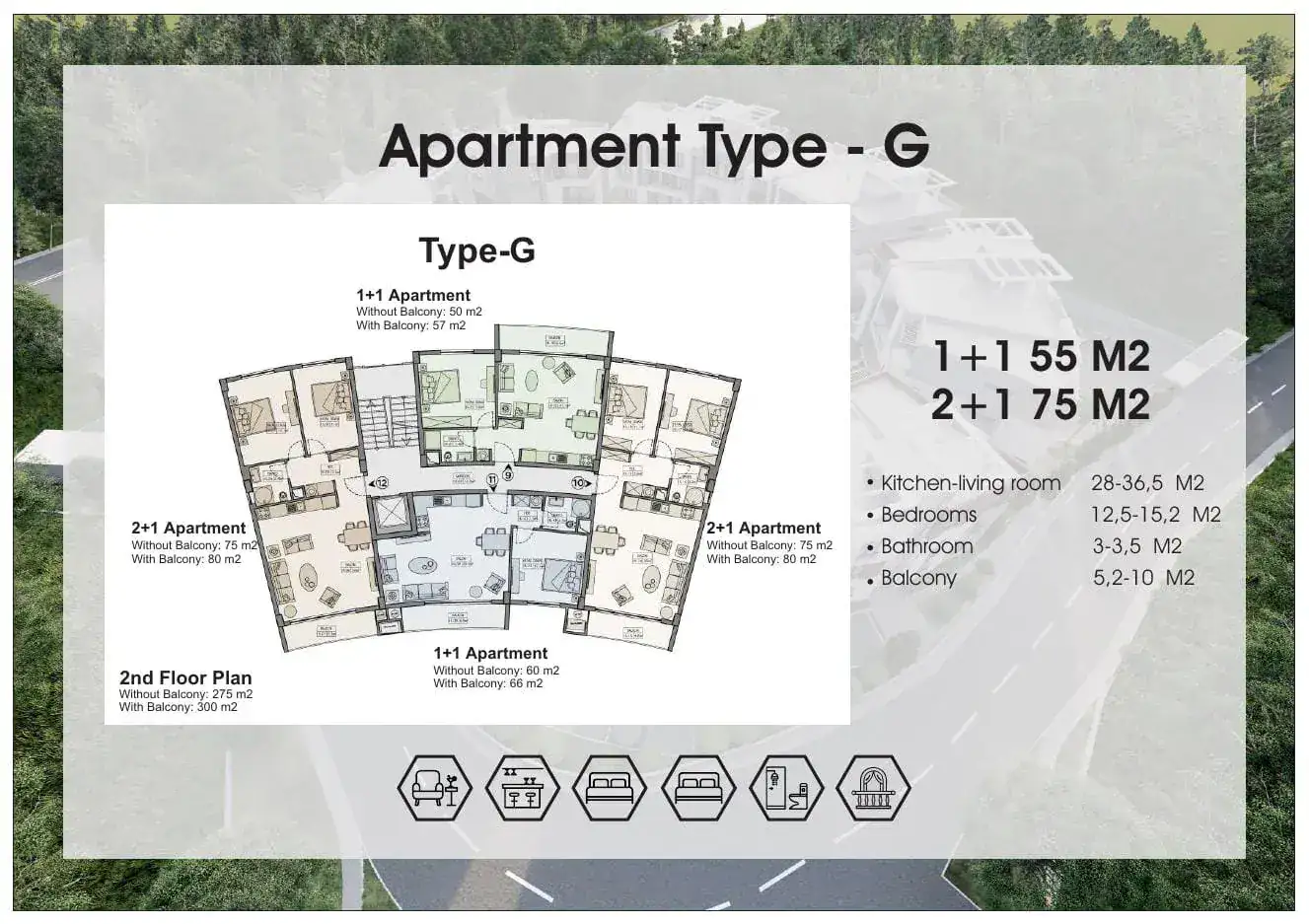 Plan B · 1+1 Wohnung